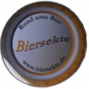 Biersekten - Button mit Flaschenöffner